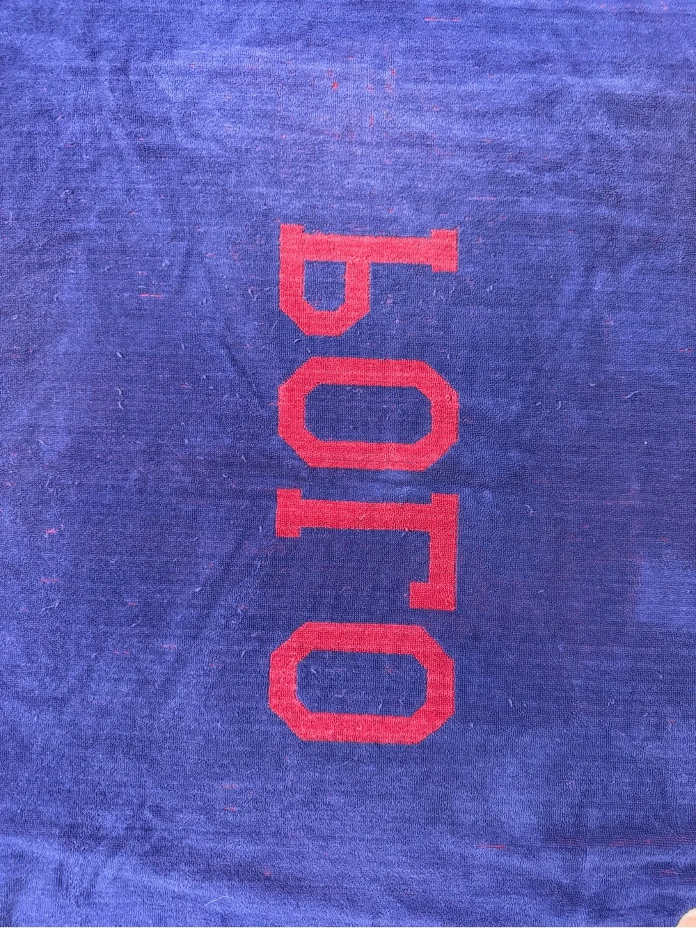 Vtg Ralph Lauren Polo Beach Towel